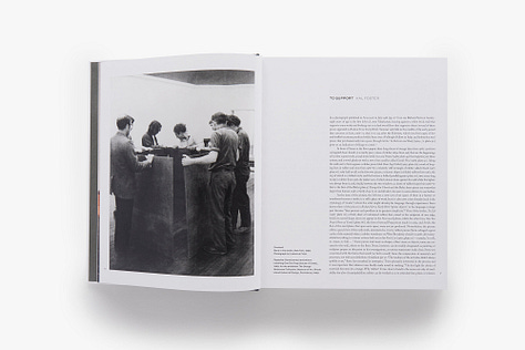 Richard Serra: Early Work, Text by Hal Foster, Designed by McCall Associates, David Zwirner, New York, NY / Steidl, Göttingen, 2014 [Art: © Richard Serra / ARS, New York]