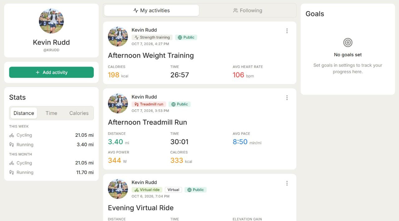 Claude + Endurain = Your Own Strava