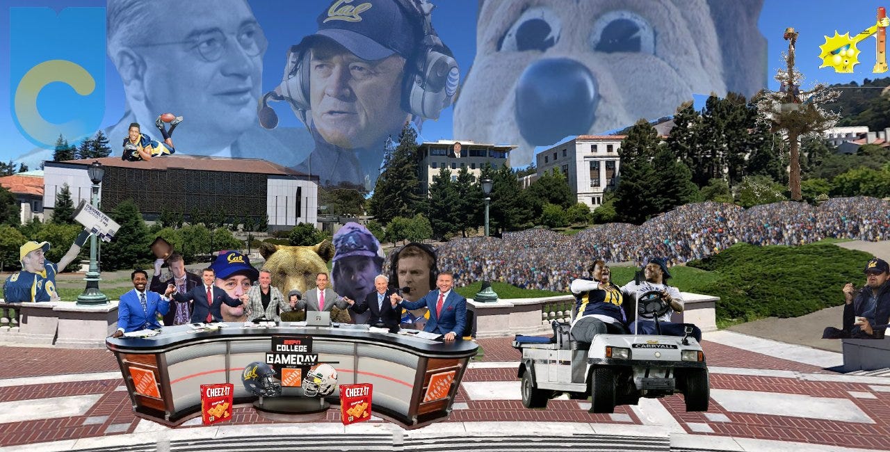 COLLEGE GAMEDAY IS COMING TO BERKELEY