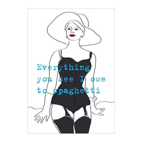IKEA everything you see i owe to spaghetti poster - Google Search | Sofia  loren, Ikea family, Ikea