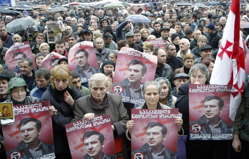 Georgia's "Rose Revolution" (2003)