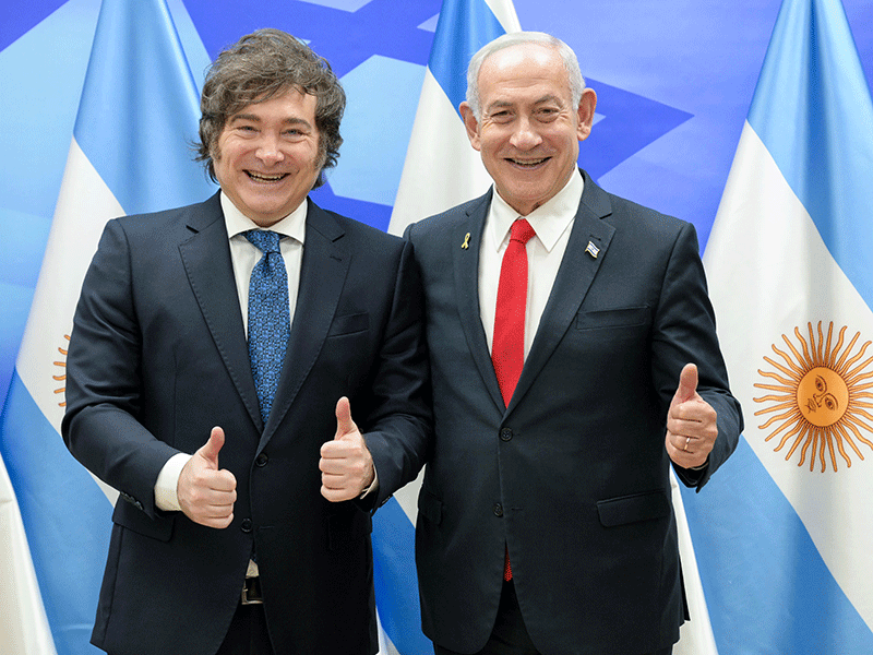 PM Netanyahu met with Argentine President Javier Milei Prime Minister's  Office