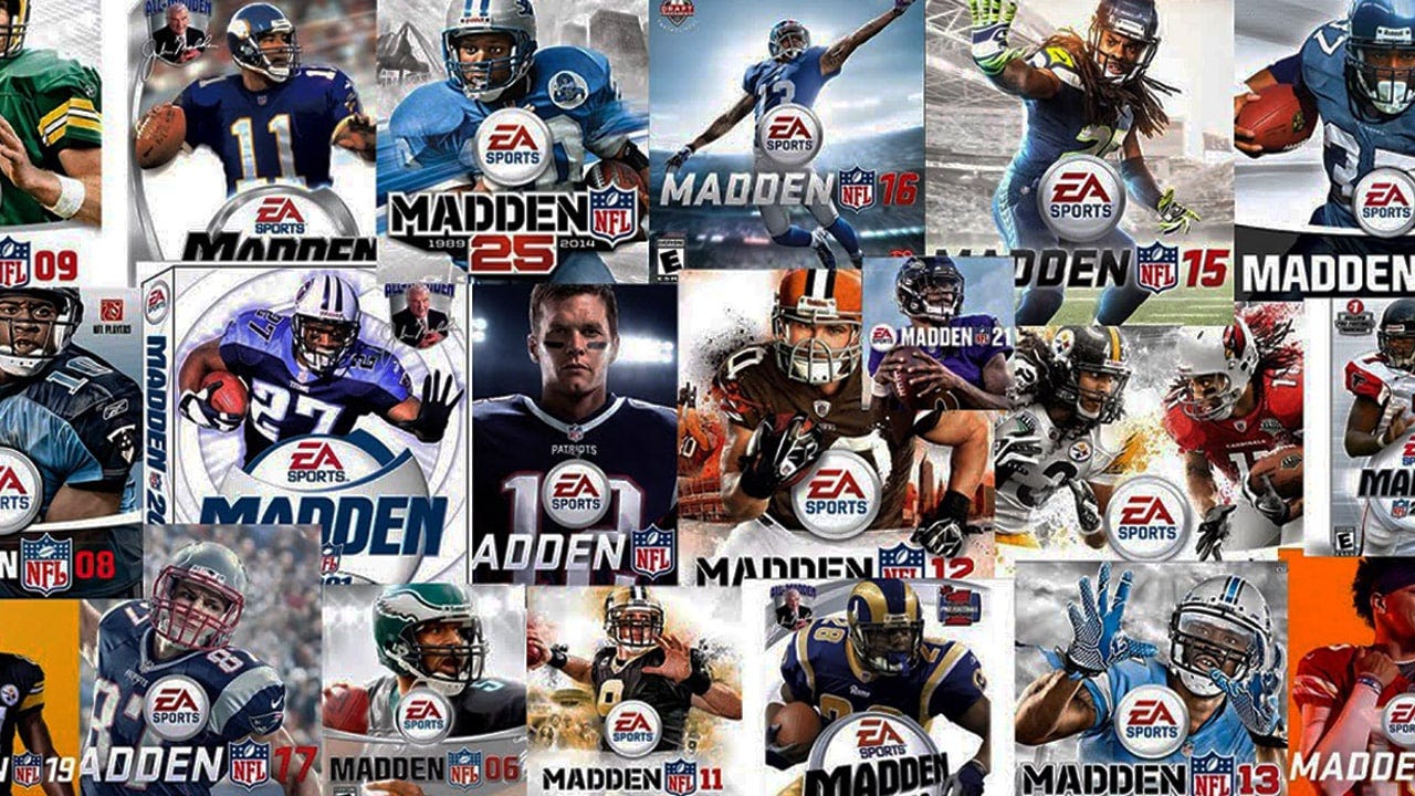Journey Through Madden Cover Athlete History