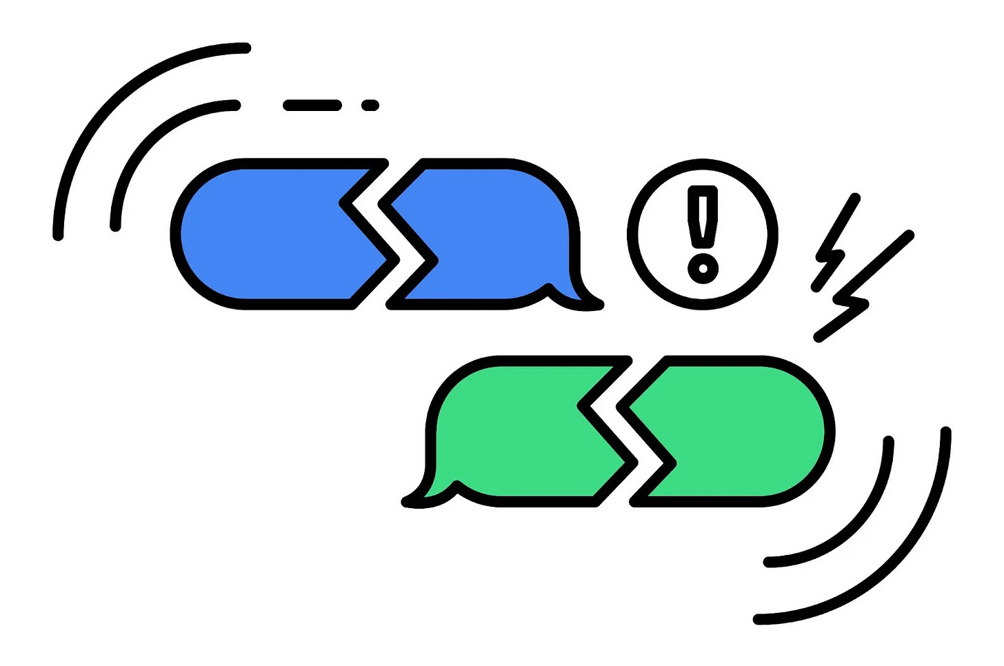 Mensajes de iMessage en azul y SMSs en verde Mensajes de iMessage en azul y SMSs en verde