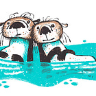 A Whale and an Otter, and an Otter and a Whale
