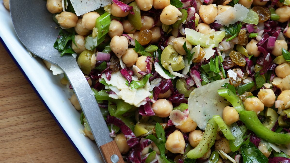 Chickpea and Celery Picnic Salad - by Lidey Heuck
