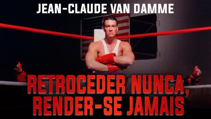RETROCEDER NUNCA, RENDER-SE JAMAIS com VAN DAMME ◾️ DUBLADO EM PT ◾️ FILME  COMPLETO ◾️🎞 Movie Play