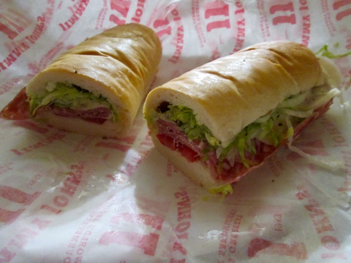 Road Bites: Jimmy John's Vito Italian Sub – Movement Point