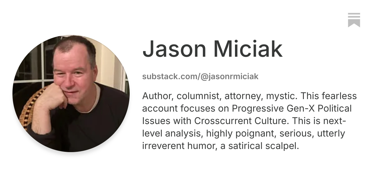 Jason Miciak | Substack