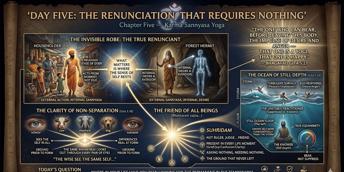The Renunciation That Requires Nothing