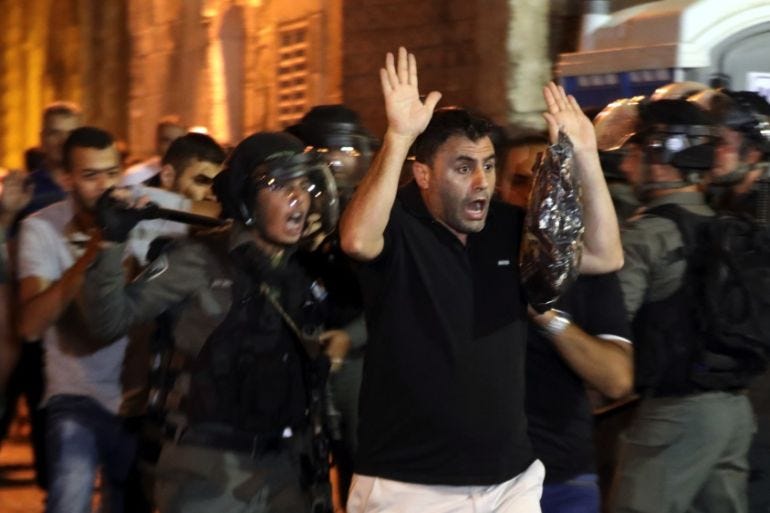 Palestinian attacked Reuters Palestinian attacked Reuters