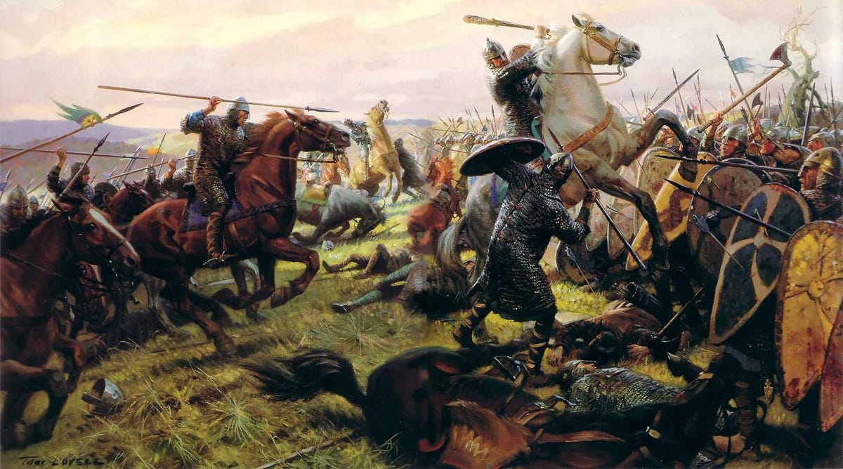 Stand fast! Stand fast!” The Battle of Hastings - Illustration History