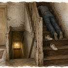 The Dead Guy on the Stairs