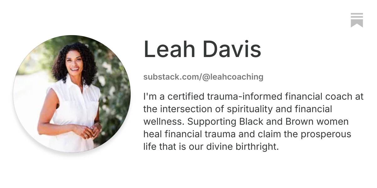 Leah Davis | Substack