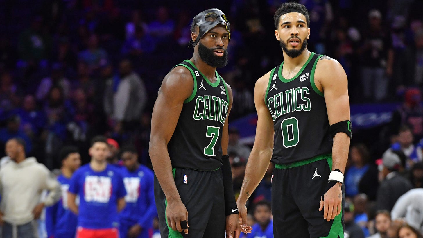 Celtics Stars Jayson Tatum, Jaylen Brown Collect All-NBA Honors