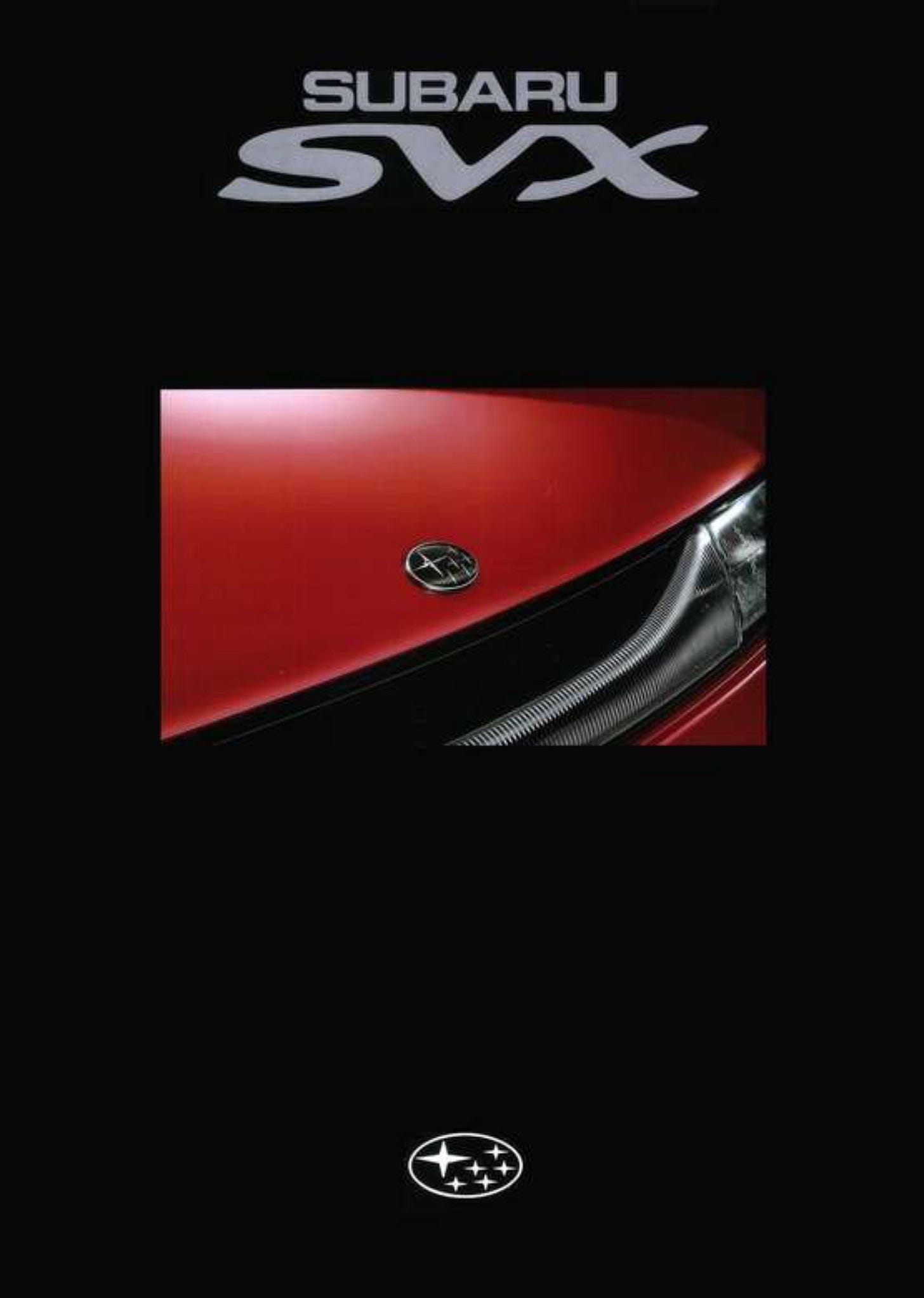 Subaru SVX 1994 brochure cover