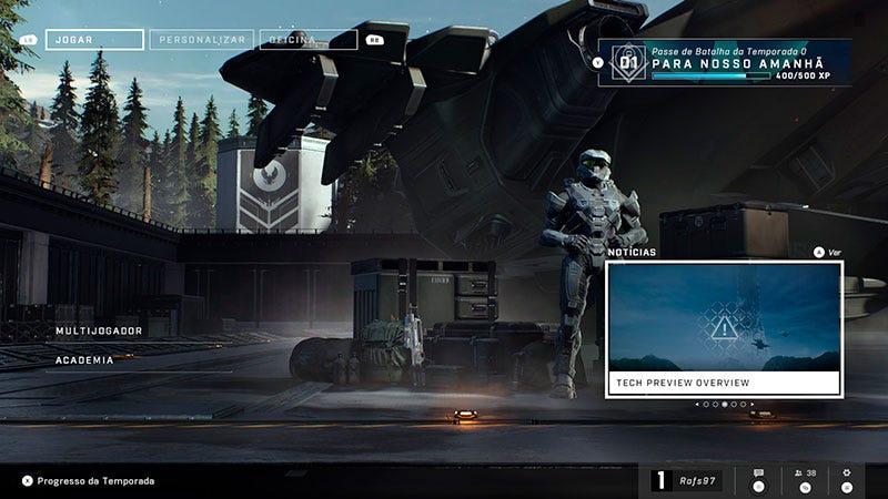 Halo Infinite Menu Multiplayer