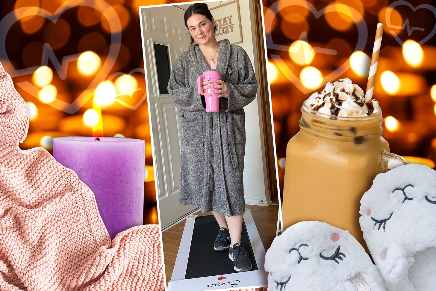 TikTok influencers do 'cozy cardio' for a relaxed workout