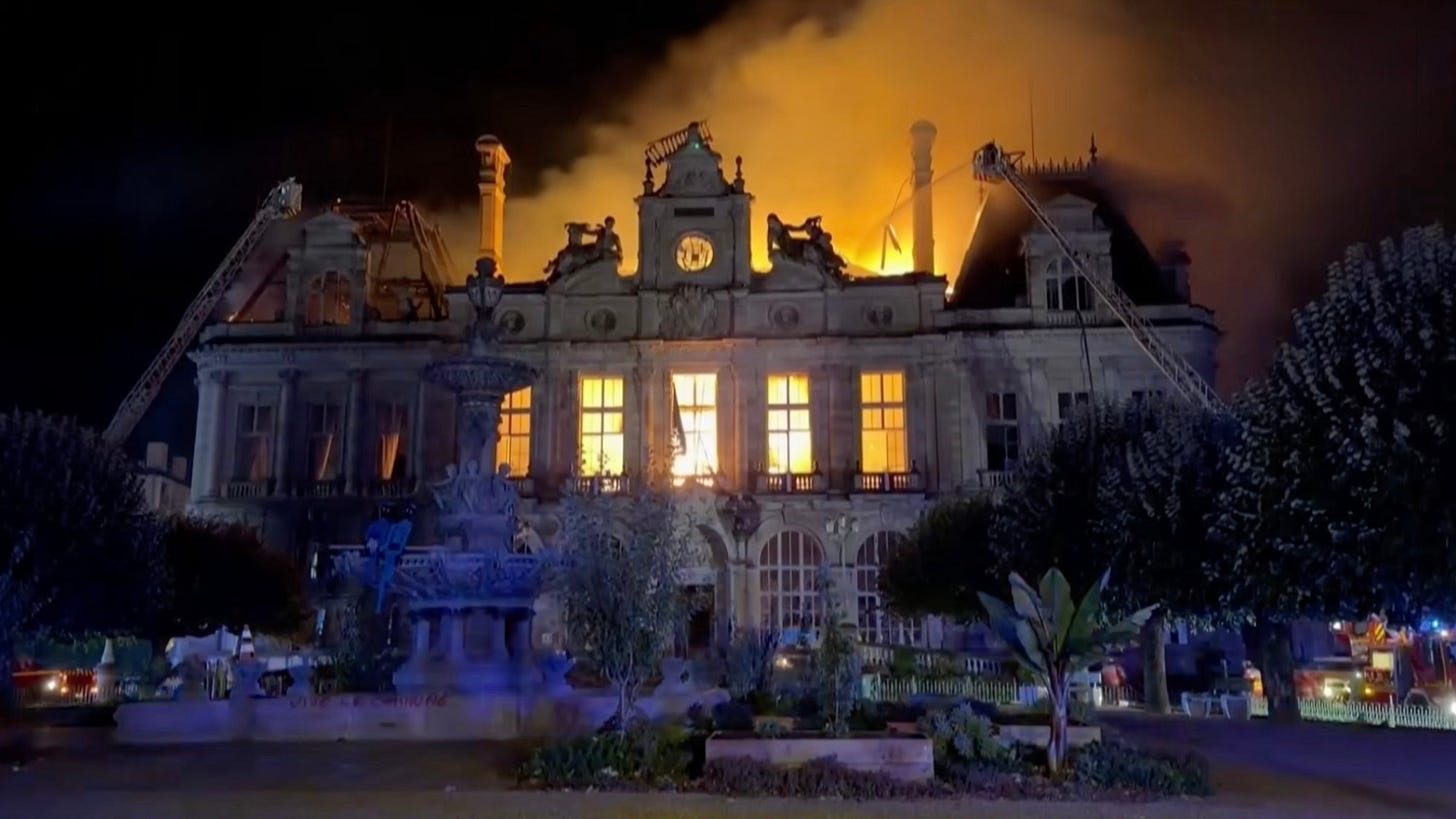 'Catastrophe for Heritage': Historic Limoges Town Hall Left in Ruins ...