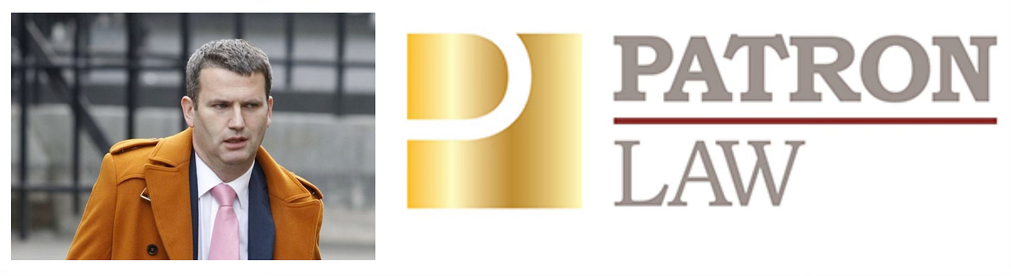 Mark Lewis solicitor of Patron Law