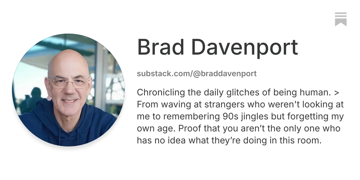 Brad Davenport | Substack