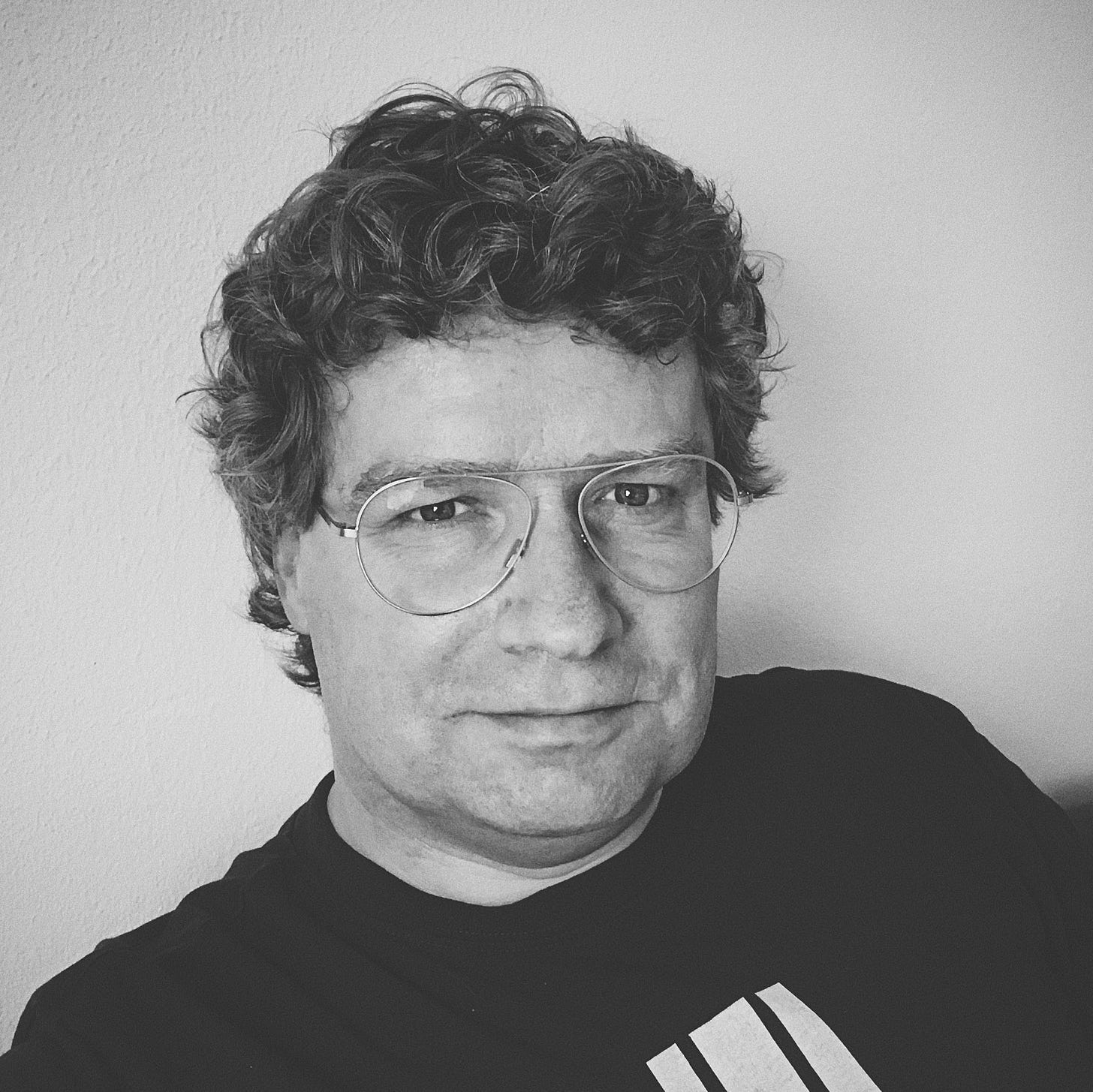 foto van Marco Raaphorst in zwartwit