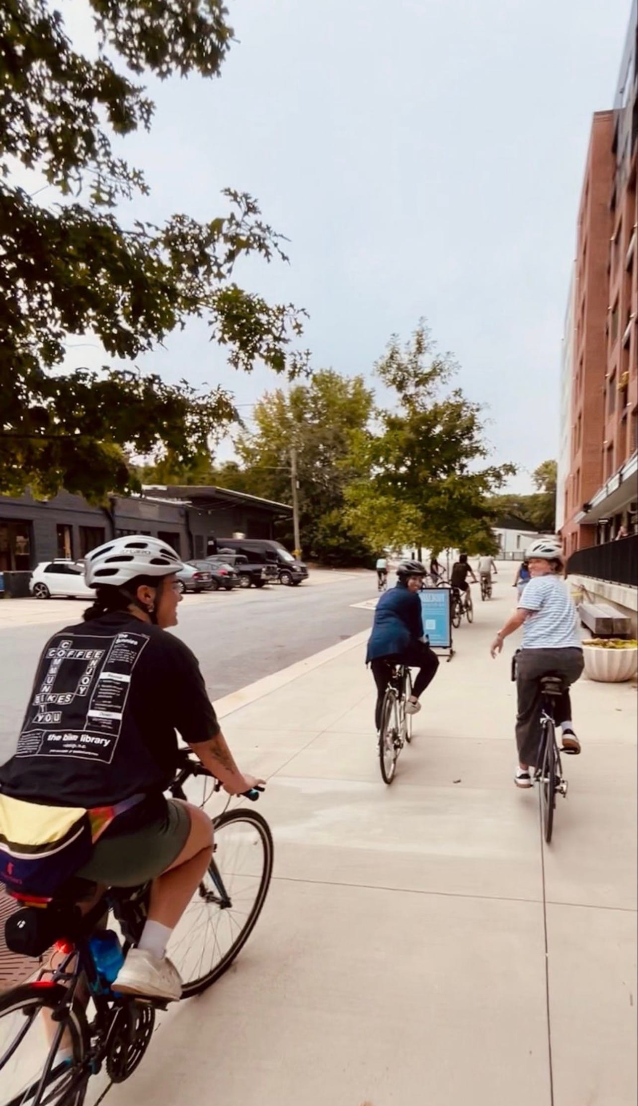 “It’s just like riding a bike!”