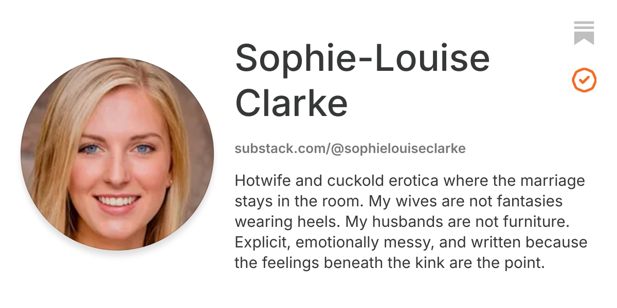 Sophie-Louise Clarke | Substack
