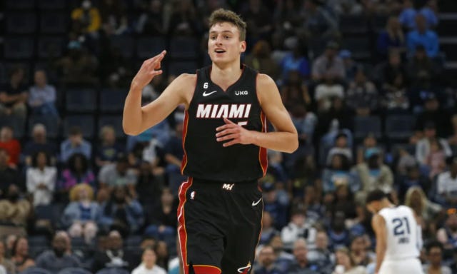 Heat rookie Nikola Jovic made the NBA Finals before graduating high school