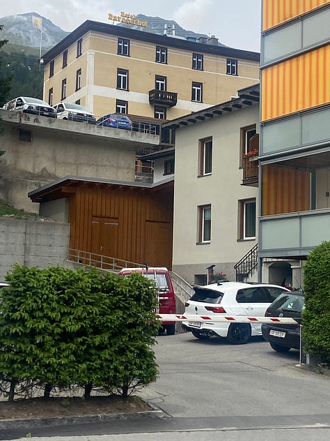 Pictures of Davos as walk along the streets
