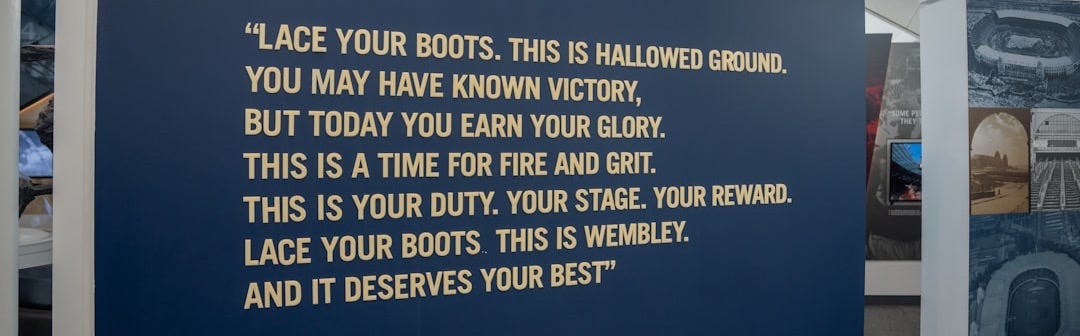 a blue wall with a poem written on it a blue wall with a poem written on it