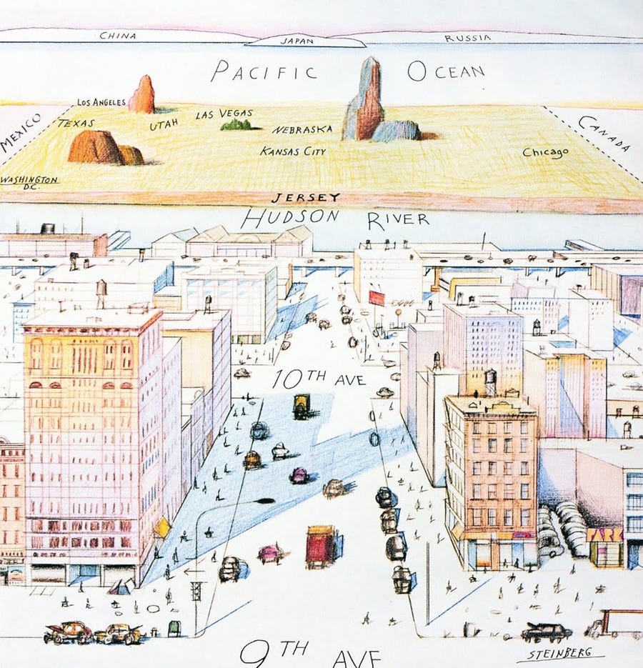 View of the World from 9th Avenue