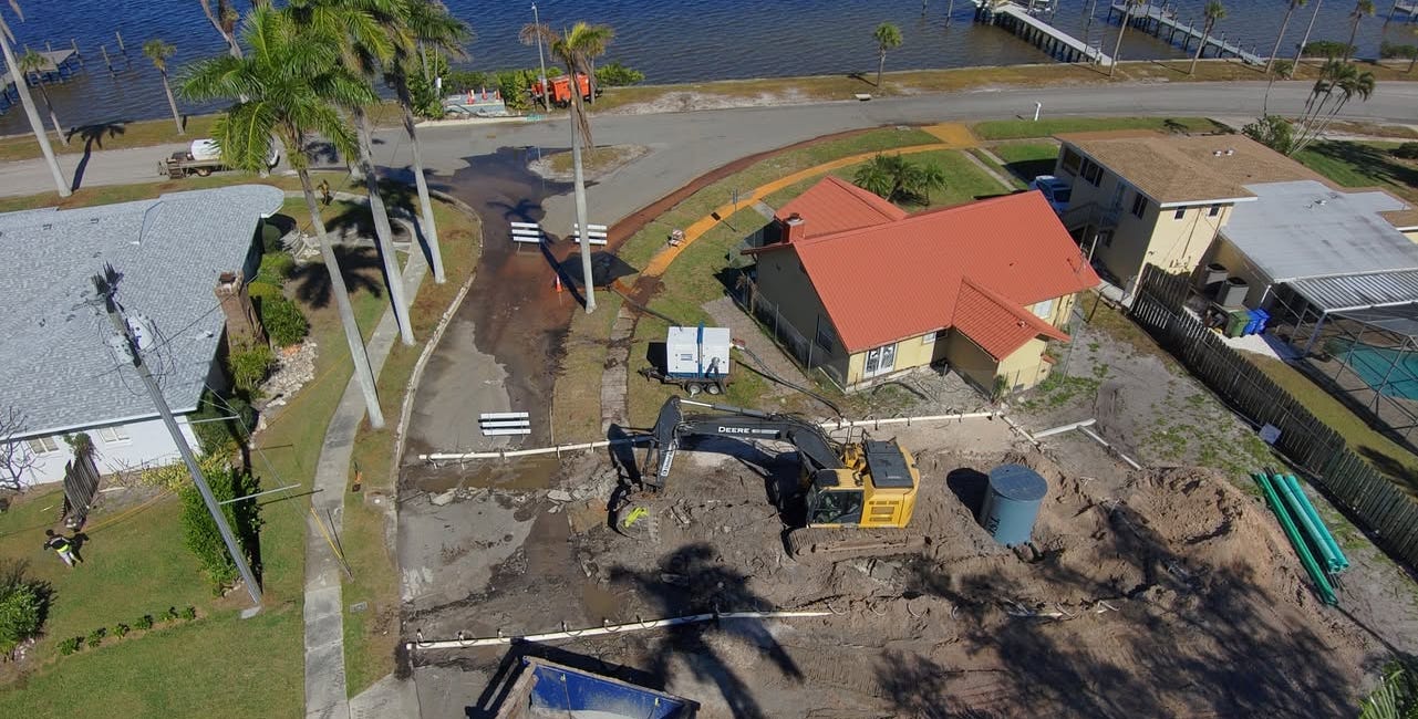 Temporary Lift Station Installed as Part of Face It, Fix It Infrastructure Project