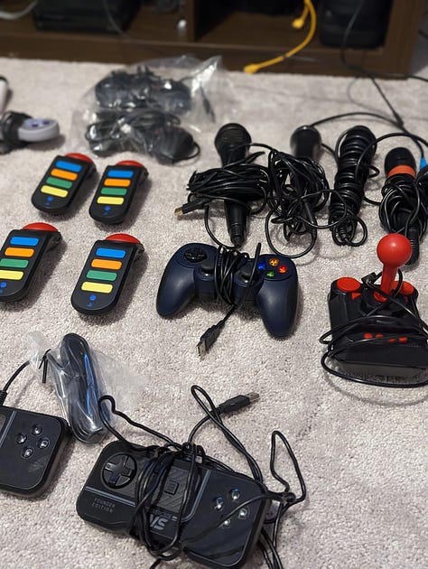 Lots of controllers!