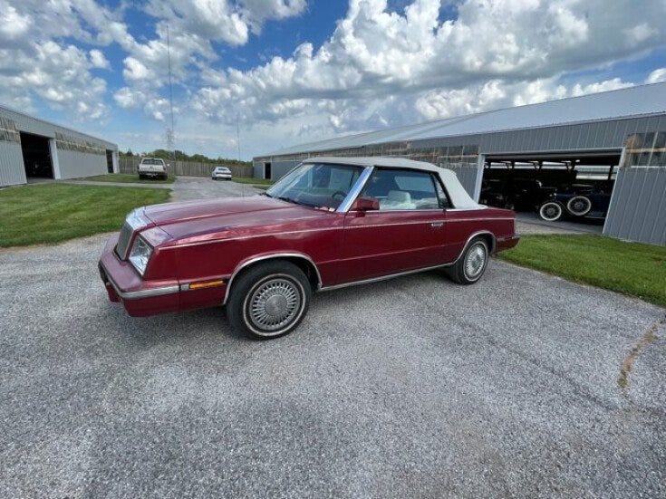 Thumbnail Photo undefined for 1985 Chrysler LeBaron Convertible