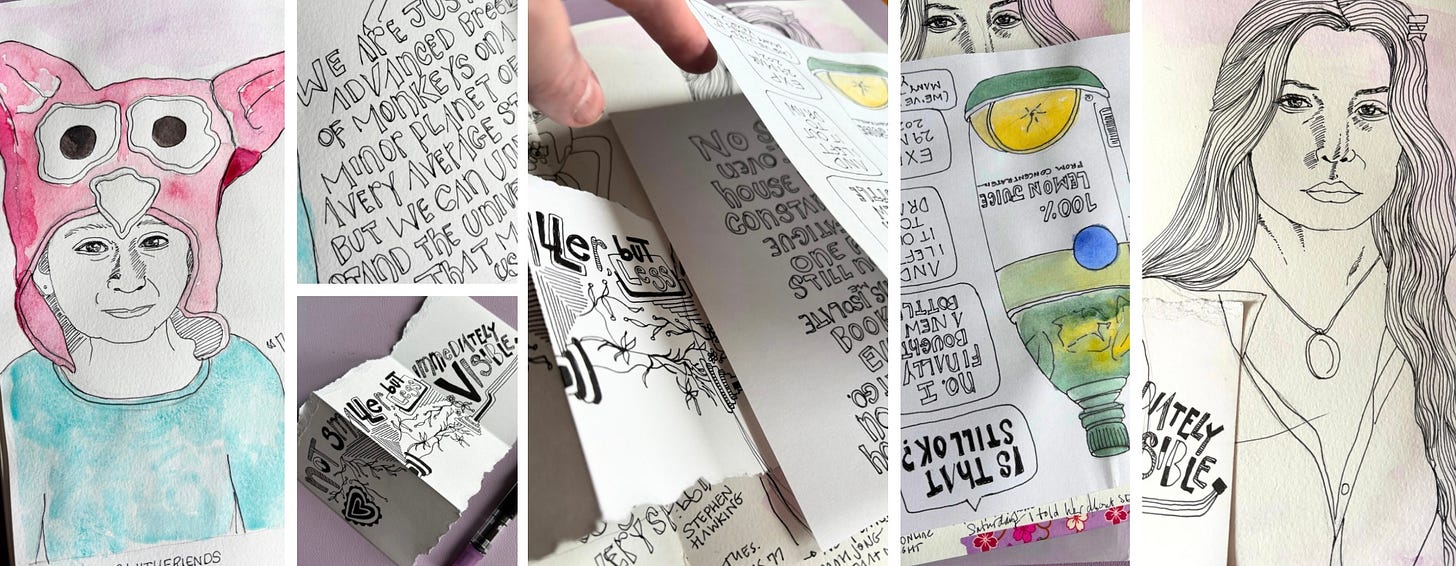 Illustrated Journal pages Illustrated Journal pages
