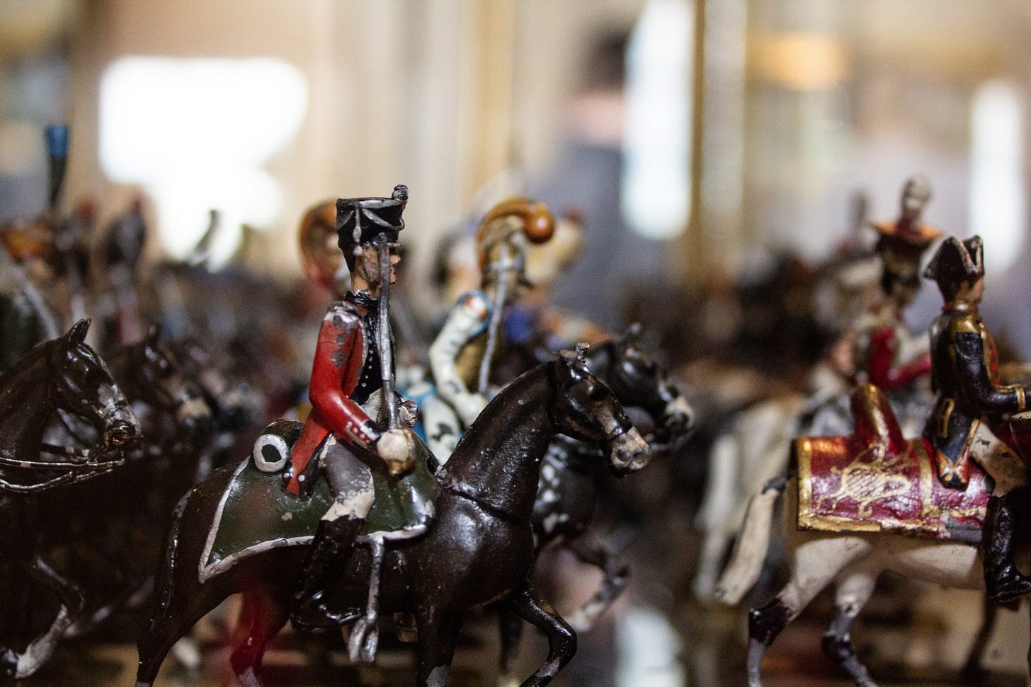 [Toy Soldiers - Photo by Jemima Whyles (Chelmsford, Essex) on Unsplash]