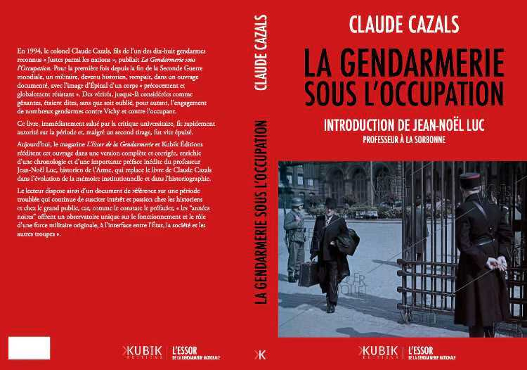Couverture de La Gendarmerie sous l'occupation