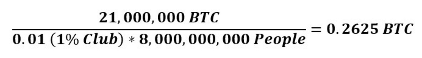 Rich in Bitcoin - How much BTC does it take to join the richest 1% clu |  Blocktrainer - Bitcoin Education & News