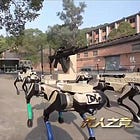 WATCH: China Unleashes Machine Gun-Toting Robot Wolves with “Collective Brain”