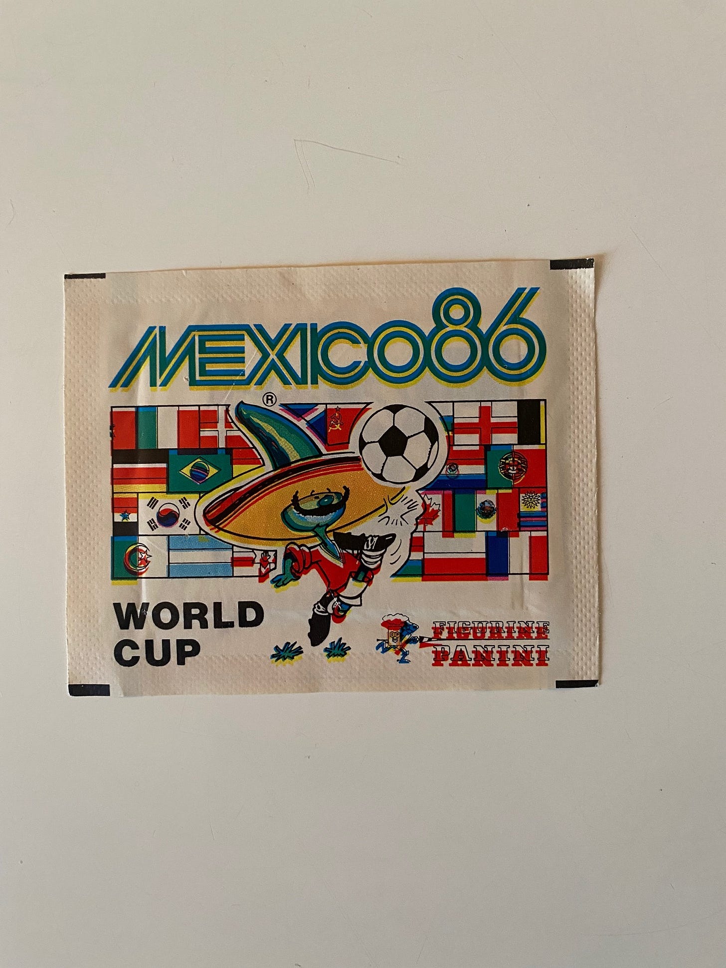 Bustina Mexico '86 Panini