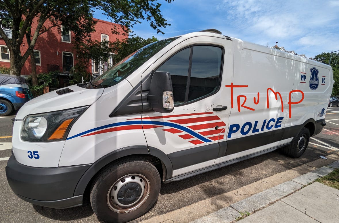 Why D.C. is taking Trump to court over MPD