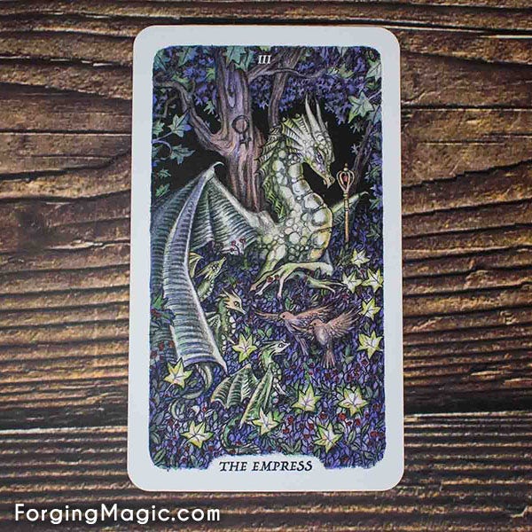 Empress card from Smoke, Ash & Embers Empress card from Smoke, Ash & Embers