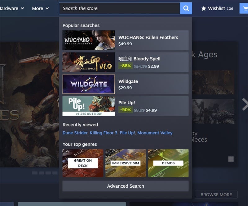 Steam's new store interface: what you should know
