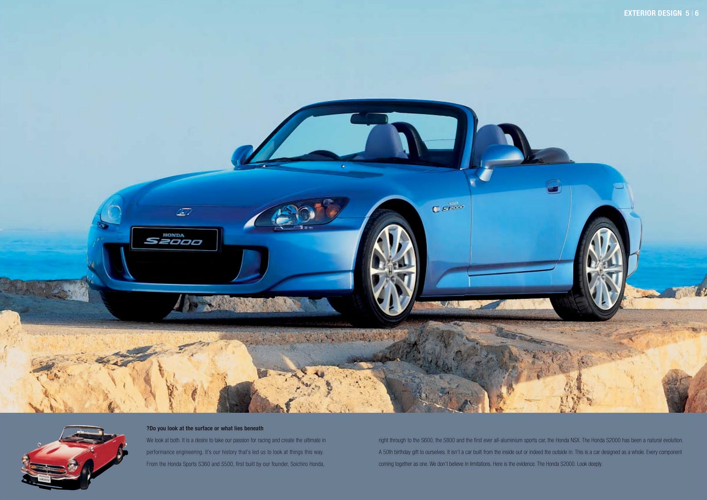 Honda S2000 2006 UK brochure
