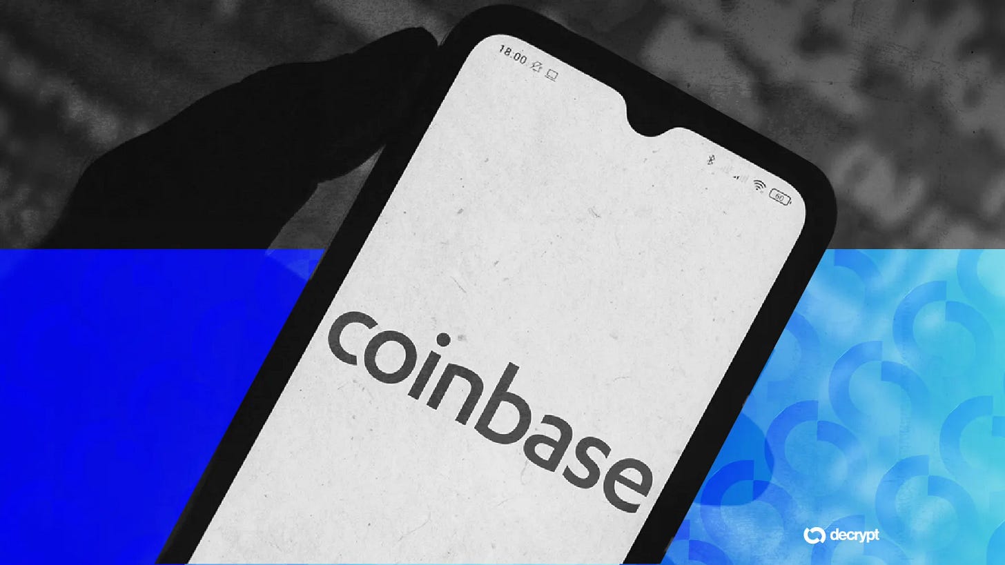 Coinbase is the leading cryptocurrency exchange in the US. Image: Shutterstock/Decrypt