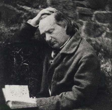 Early middle-aged Victor Hugo with his hand on his head.