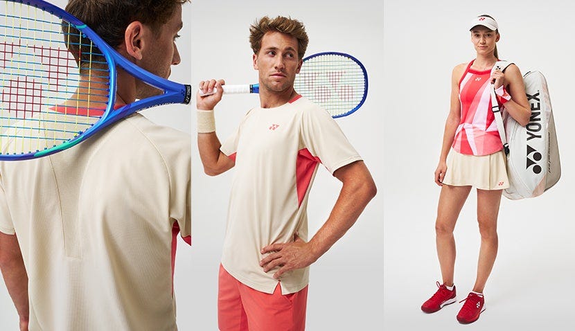 Así es la nueva colección de Yonex para el Abierto de Australia 2025