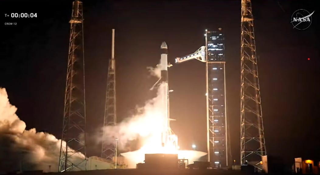 NASA's SpaceX Crew-12 Launches to International Space Station - NASA