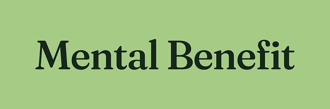 Mental Benefit with Talie Callaos